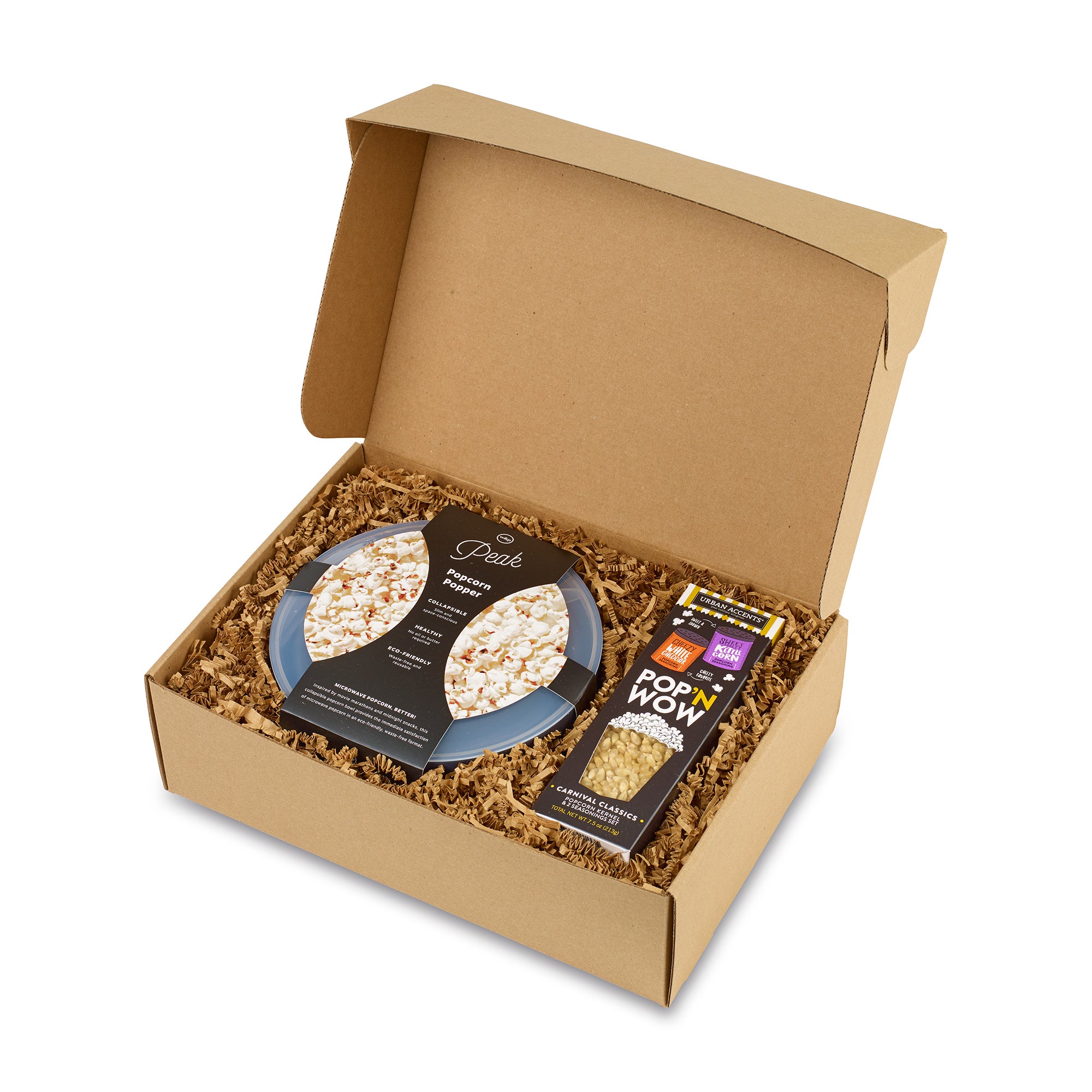 Gourmet Popcorn Gift Set Reusable Eco Promotional Products